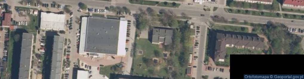 Zdjęcie satelitarne Przedszkole Publiczne nr 5 w Łasku