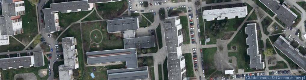 Zdjęcie satelitarne Przedszkole Publiczne nr 54
