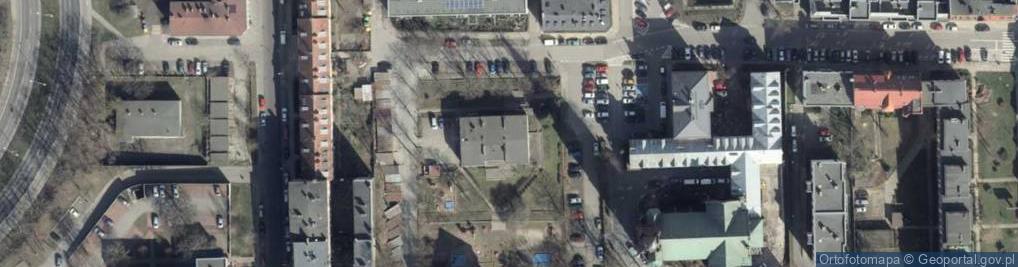 Zdjęcie satelitarne Przedszkole Publiczne nr 65 w Szczecinie