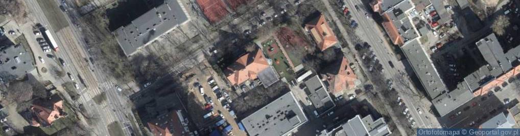 Zdjęcie satelitarne Przedszkole Publiczne nr 72 w Szczecinie