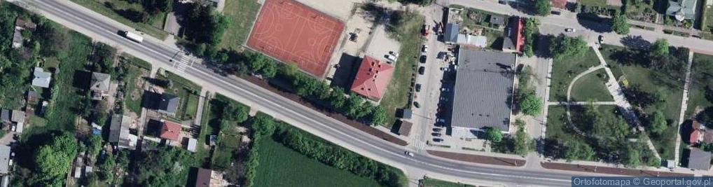 Zdjęcie satelitarne Przedszkole Publiczne w Markuszowie