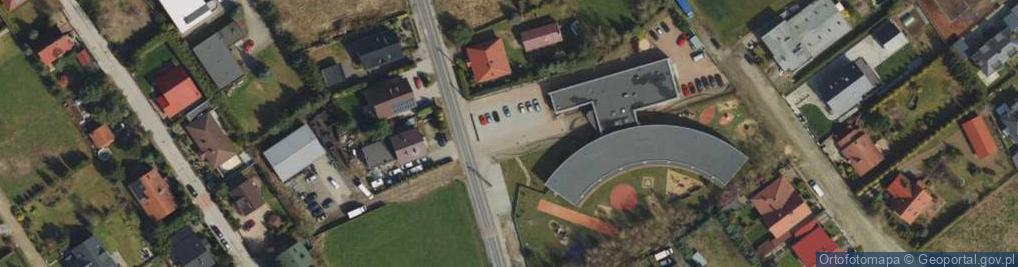 Zdjęcie satelitarne Przedszkole Publiczne w Skórzewie