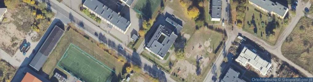 Zdjęcie satelitarne Przedszkole Samorządowe im M Konopnickiej w Jastrowiu