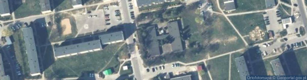 Zdjęcie satelitarne Przedszkole Samorzadowe nr 1 w Dobrym Mieście