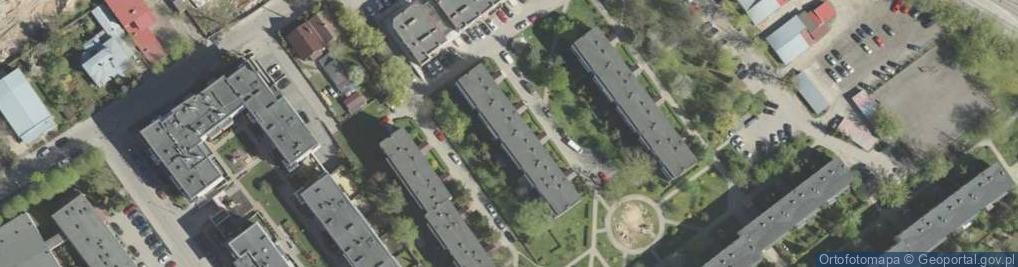 Zdjęcie satelitarne Przedszkole Samorządowe nr 37 w Białymstoku