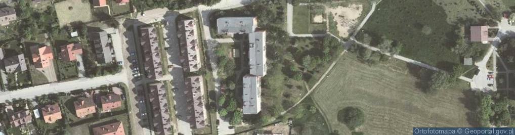 Zdjęcie satelitarne Przedszkole Samorządowe nr 4 w Wieliczce