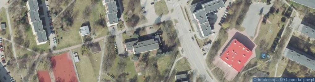Zdjęcie satelitarne Przedszkole Samorządowe nr 7 w Sandomierzu