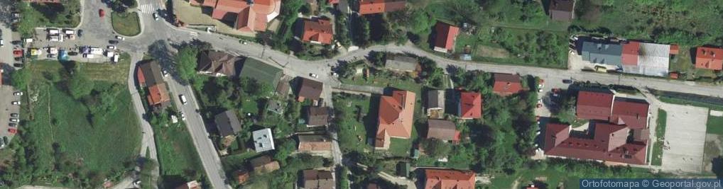 Zdjęcie satelitarne Przedszkole Samorządowe w Mogilanach Iskierka z Oddziałem w Libertowie