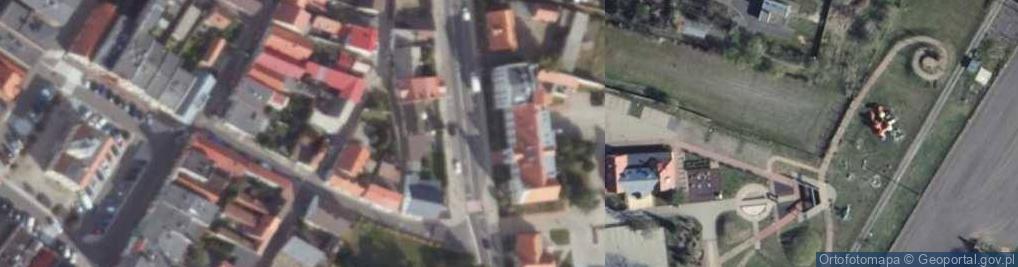 Zdjęcie satelitarne Przedszkole Samorządowe w Poniecu