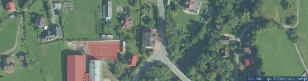 Zdjęcie satelitarne Przedszkole Samorządowe w Porębie Wielkiej