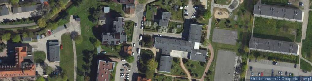 Zdjęcie satelitarne Przedszkole Specjalne nr 1 w Elblągu