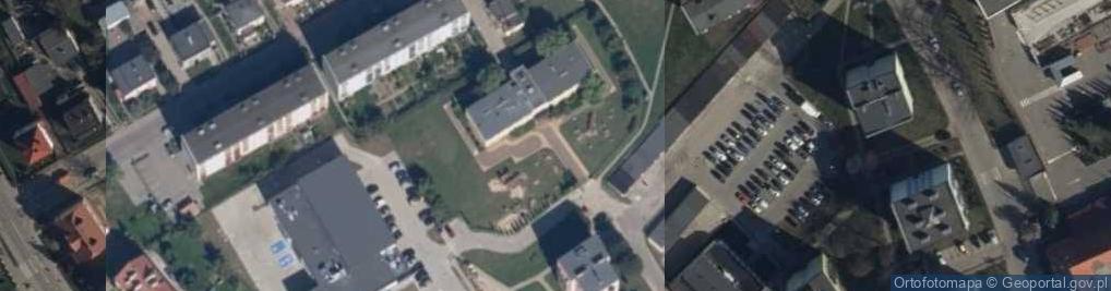 Zdjęcie satelitarne Przedszkole w Gniewie