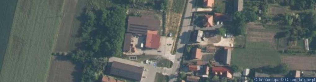 Zdjęcie satelitarne Przedszkole w Młodzawach