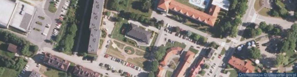 Zdjęcie satelitarne Przedszkole w Węgierskiej Górce
