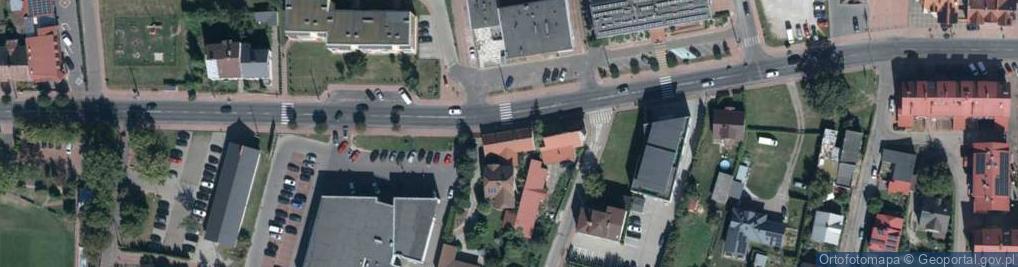 Zdjęcie satelitarne Przemysław Ostrowski Firma Handlowo-Usługowa Magnum