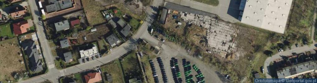 Zdjęcie satelitarne Przemysław Pawlaczyk Mechanika Pojazdowa Naprawa Automatycznych Skrzyń Biegów