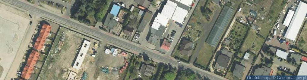 Zdjęcie satelitarne Przemysław Urbański Urbański Producent Szkła Hartowanego