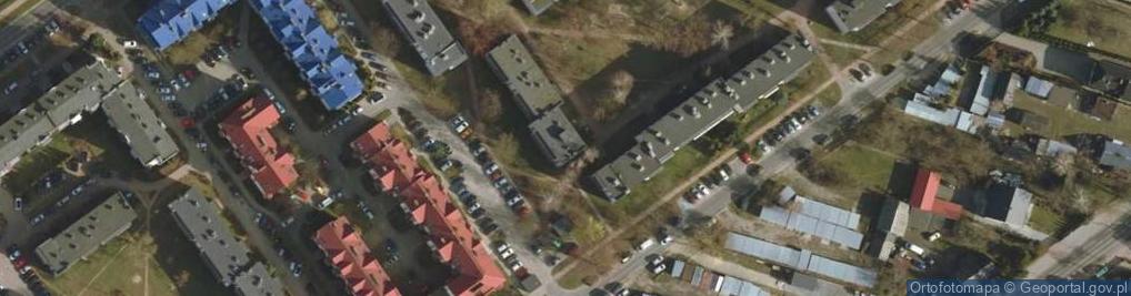 Zdjęcie satelitarne Przemysław Wujek Firma Transportowa
