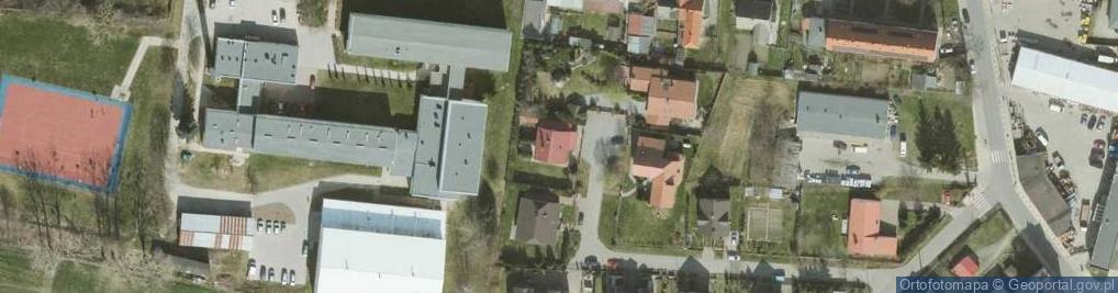 Zdjęcie satelitarne Przesdiębiorstwo Handlowo-Transportowe "Hegra" Hauder Grażyna