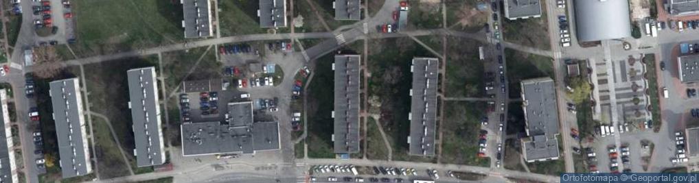 Zdjęcie satelitarne Przesiębiorstwo Handlowo Usługowe
