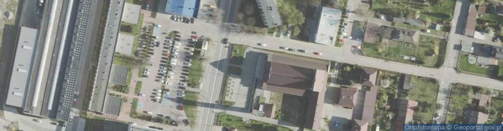 Zdjęcie satelitarne Prześrut Katarzyna Agencja Zarządzania Nieruchomościami i Reklamy Aliant