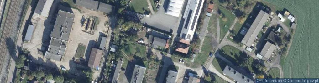 Zdjęcie satelitarne Przetwórnia Gil