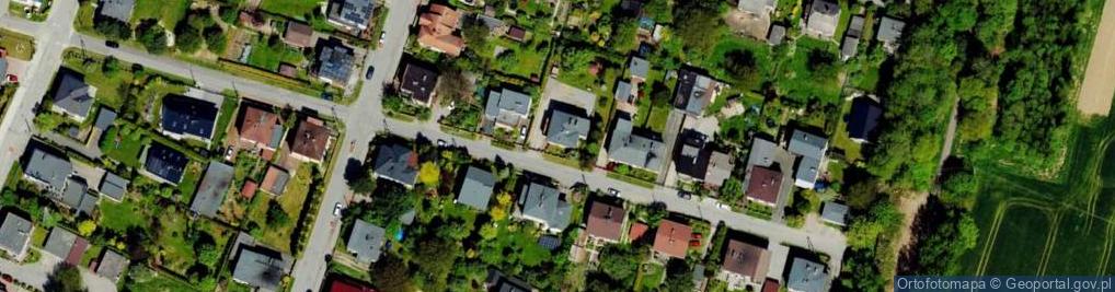 Zdjęcie satelitarne Przetwórstwo Mięsne i Handel Detaliczny Zofia Sadlok Edward Sadlok