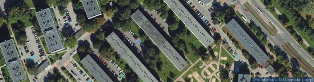 Zdjęcie satelitarne Przetwórstwo Tworzyw Sztucznych Wyrób Zniczy