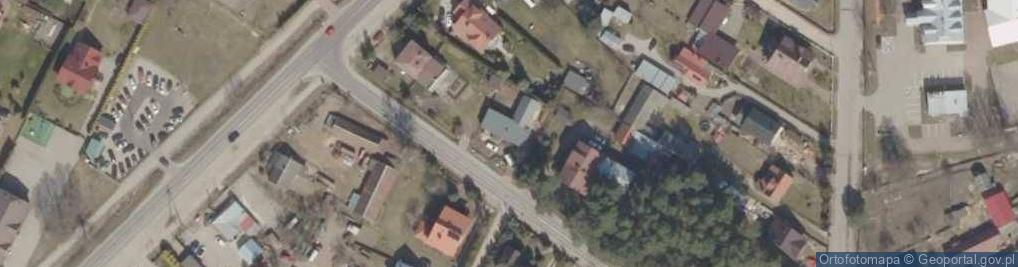 Zdjęcie satelitarne Przewóz Osób Mikrobusem Bagiński Dariusz
