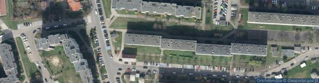 Zdjęcie satelitarne Przewóz Osób Taksówką Osobową Dariusz Filipowicz
