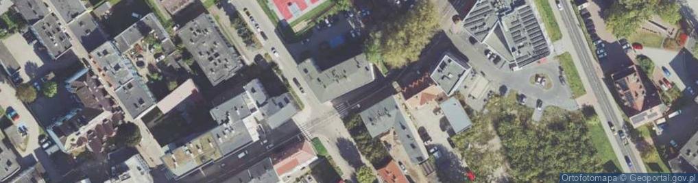 Zdjęcie satelitarne Przewozy Krajowe i Zagraniczne Transport Sławomir Aleksander Olejnik