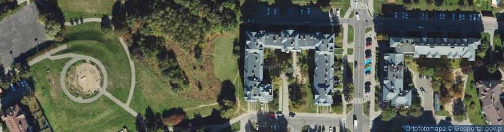 Zdjęcie satelitarne Przewozy Osobowe Taxi Filip Zieliński