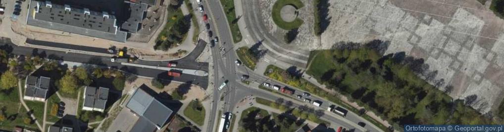 Zdjęcie satelitarne Przewozy Turystyczne Braz