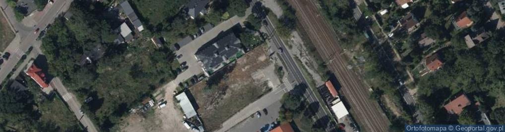 Zdjęcie satelitarne przy Kominku, Warszawa