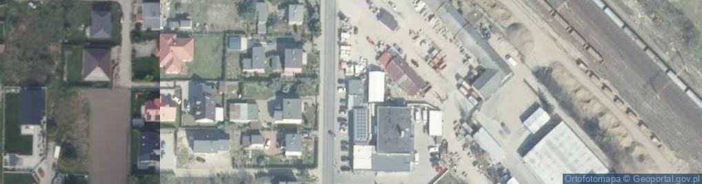 Zdjęcie satelitarne przy Piekarni