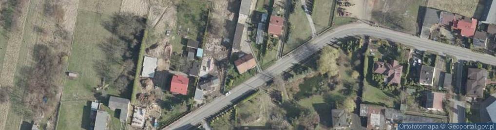 Zdjęcie satelitarne Przybyłka Zbigniew