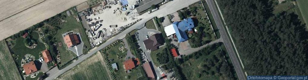 Zdjęcie satelitarne Przybysz Adam Zakład Produkcyjno Transportowy Płot-Trans
