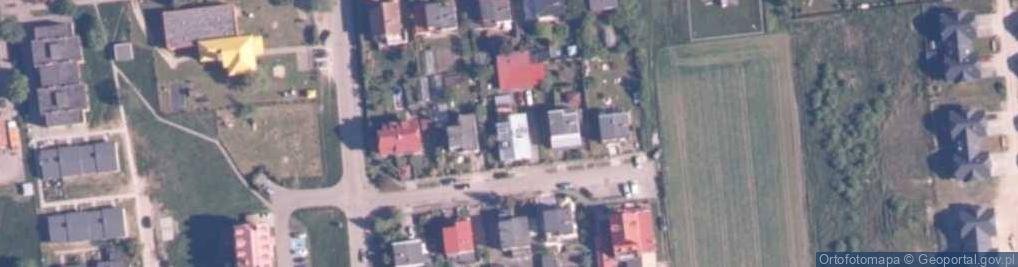 Zdjęcie satelitarne Przystań J Piechowski M Imieliński D Piechota K Bobrowski