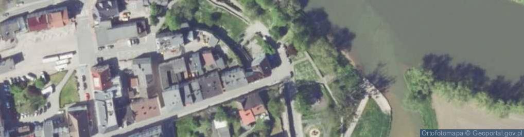 Zdjęcie satelitarne Przystań Nad Odrą Sebastian Ciszek