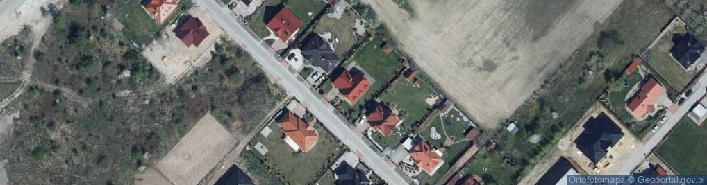 Zdjęcie satelitarne PS Projekt Paweł Sanowski