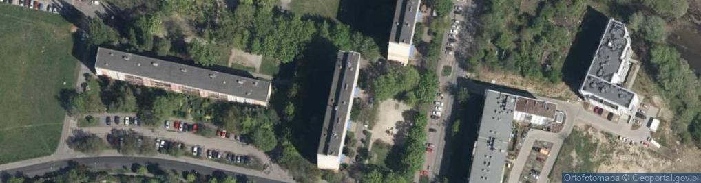 Zdjęcie satelitarne Psi Fryzjer Daisy Marek Kabza