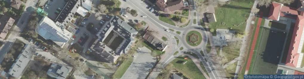 Zdjęcie satelitarne Pstrąg Limanówka Henryk Limanówka Małgorzata