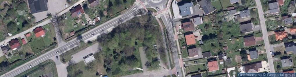 Zdjęcie satelitarne Pszczyński Zarząd Edukacji