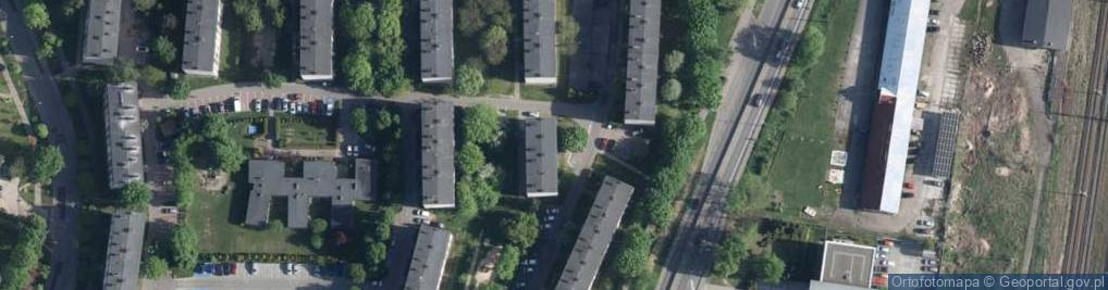 Zdjęcie satelitarne PTM Trans