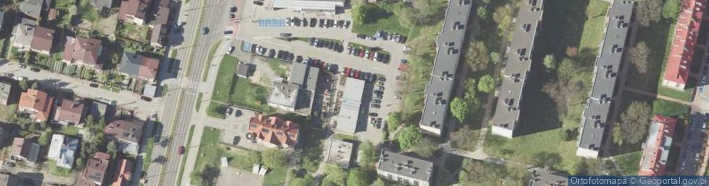 Zdjęcie satelitarne Pub Nowy Imbir Bogumiła Bielecka