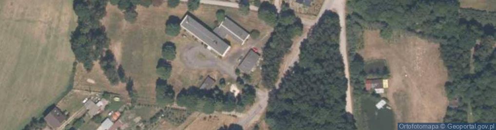 Zdjęcie satelitarne Publiczna Szkoła Podstawowa im Jarosława Dąbrowskiego w Krzętowie