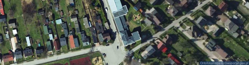 Zdjęcie satelitarne Publiczna Szkoła Podstawowa im Józefa Wybickiego w Strzałkowie