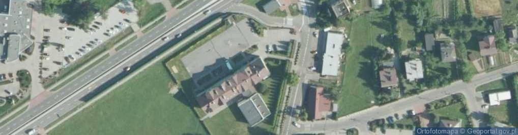 Zdjęcie satelitarne Publiczna Szkoła Podstawowa im K K Baczyńskiego