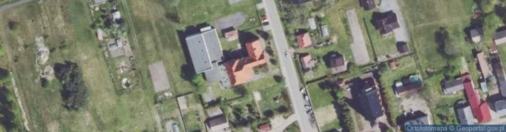 Zdjęcie satelitarne Publiczna Szkoła Podstawowa im Mikołaja Kopernika w Grodźcu