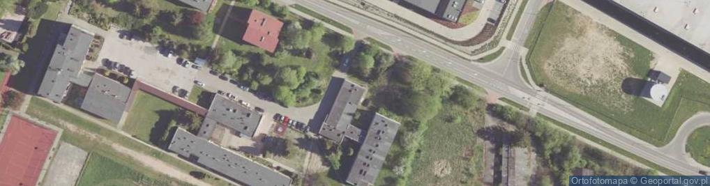Zdjęcie satelitarne Publiczna Szkoła Podstawowa nr 26 w Radomiu